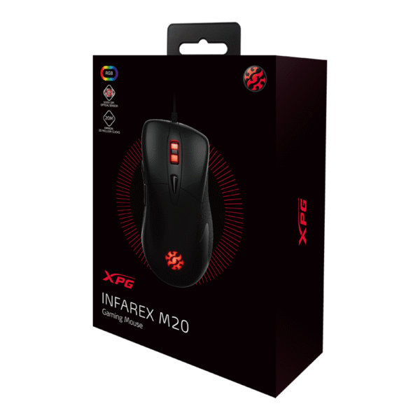 MOUSE XPG INFAREX M20 GAMER RGB