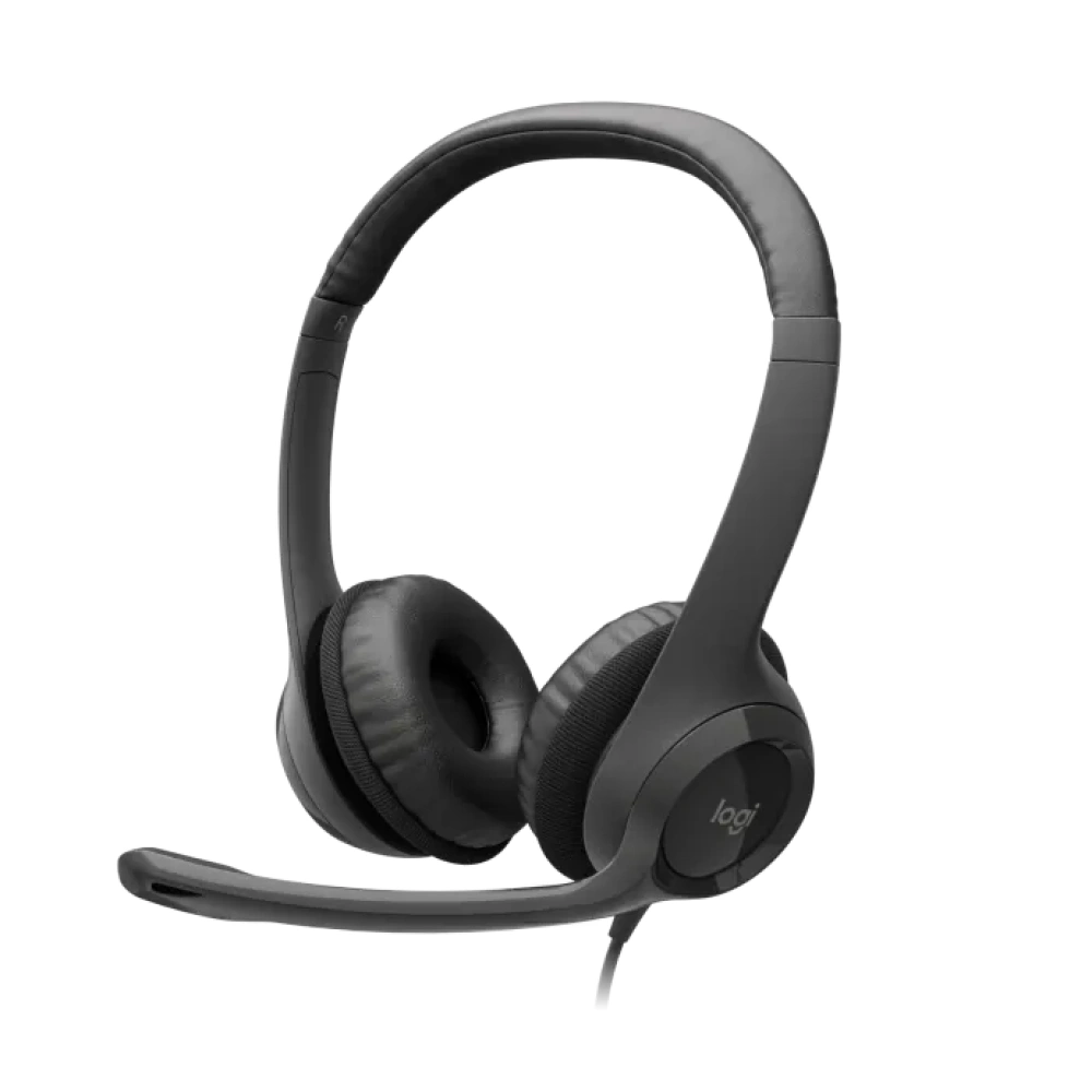 AURICULARES + MIC LOGITECH H390 USB NEGRO (I)
