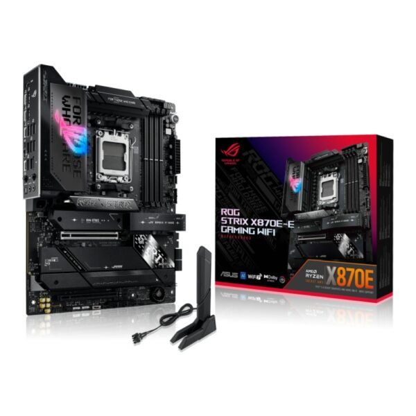 MOTHERBOARD ASUS AM5 ROG STRIX X870E-E GAMING WIFI DDR5 BOX