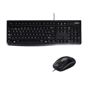 TECLADO + MOUSE LOGITECH MK120 USB BLACK LATINO