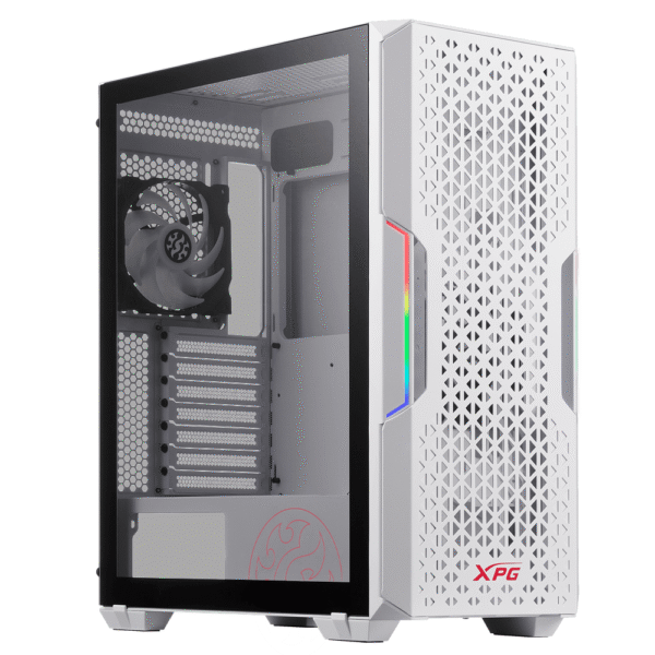 GABINETE XPG STARKER AIR BTF BLANCO FAN ARGB X4