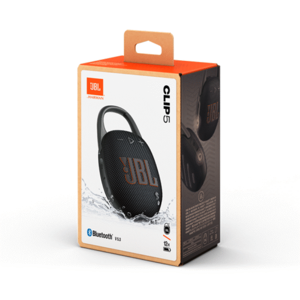 PARLANTE JBL CLIP 5 BLUETOOTH BLACK