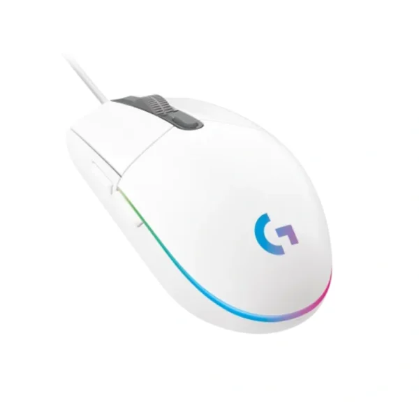 MOUSE LOGITECH G203 LIGHTSYNC GAMER WHITE