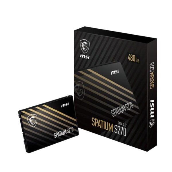 SSD 480GB MSI SPATIUM S270 SATA 6.0GB/S