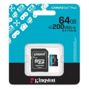 MICRO SD 64GB KINGSTON CANVAS GO PLUS G4