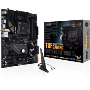 MOTHERBOARD ASUS AM4 TUF GAMING B550-PLUS WIFI II BOX ATX