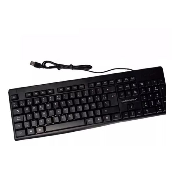 TECLADO PERFORMANCE 8259 USB BLACK