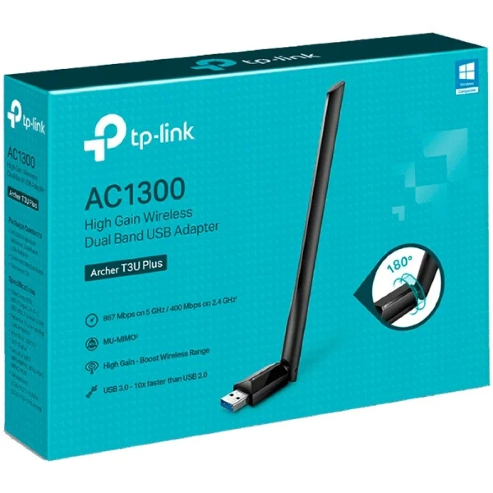PLACA RED USB TP-LINK ARCHER T3U PLUS AC1300 HG