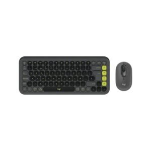TECLADO Y MOUSE INALAMBRICO LOGITECH POP ICON NEGRO