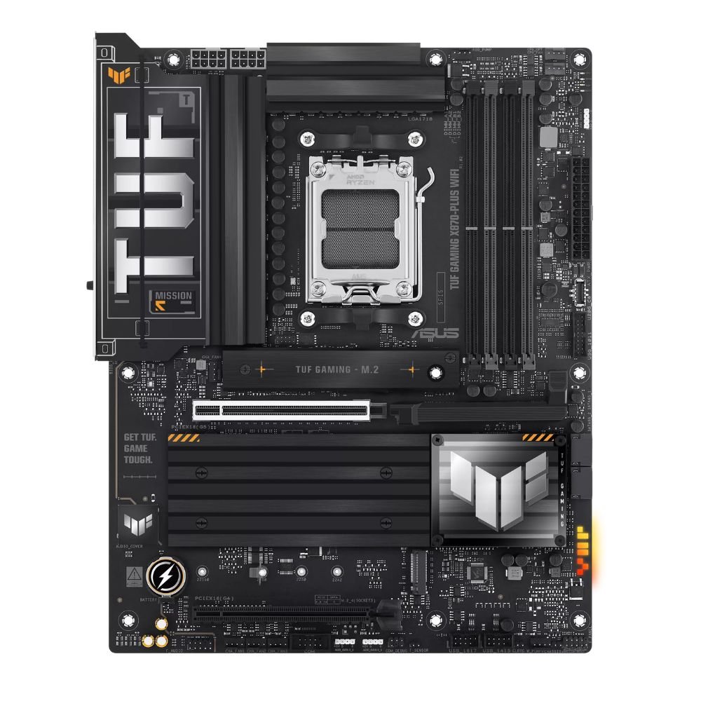 MOTHERBOARD ASUS AM5 TUF GAMING X870-PLUS WIFI DDR5 BOX ATX