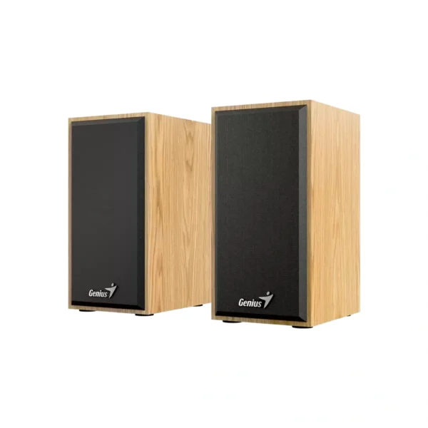 PARLANTES GENIUS SP-HF 180 USB POWER PINE WOOD