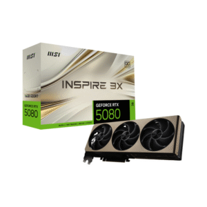 PLACA DE VIDEO 16GB RTX 5080 MSI INSPIRE 3X OC GDDR7