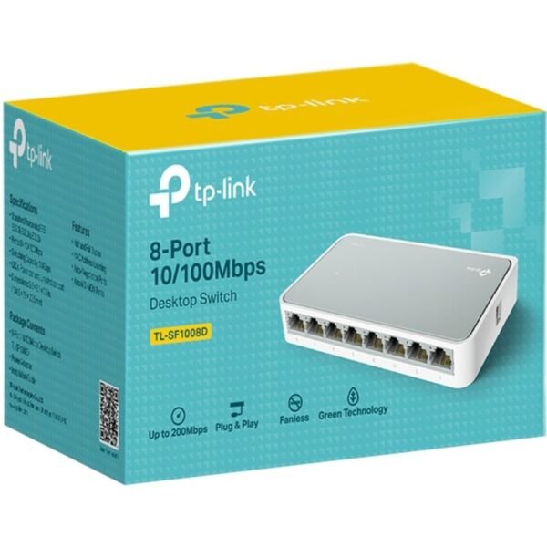 SWITCH 8P TP-LINK SF1008D 10/100 DESKTOP