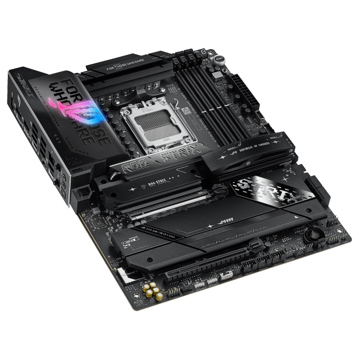 MOTHERBOARD ASUS AM5 ROG STRIX X870E-E GAMING WIFI DDR5 BOX - Imagen 3