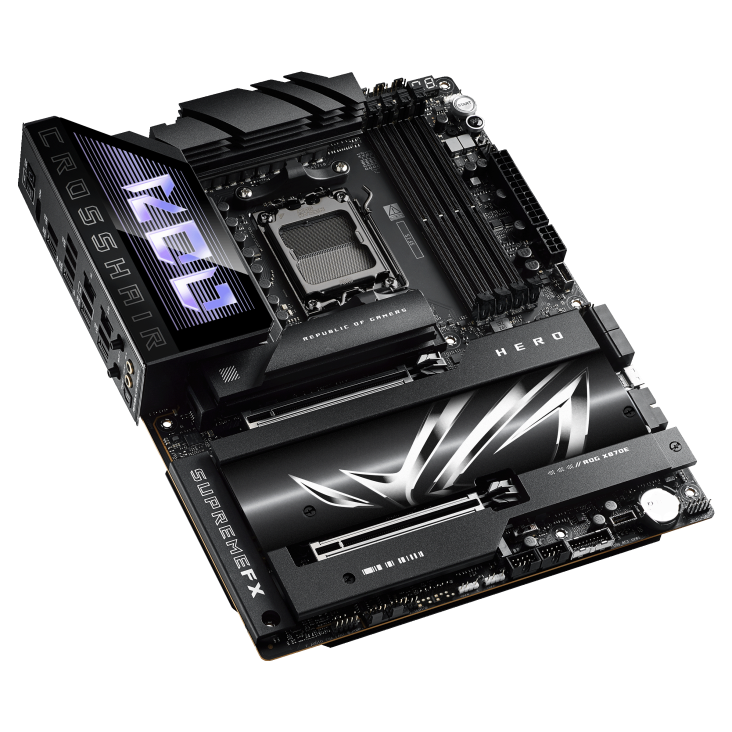 MOTHERBOARD ASUS AM5 ROG CROSSHAIR X870E HERO DDR5 BOX ATX - Image 4