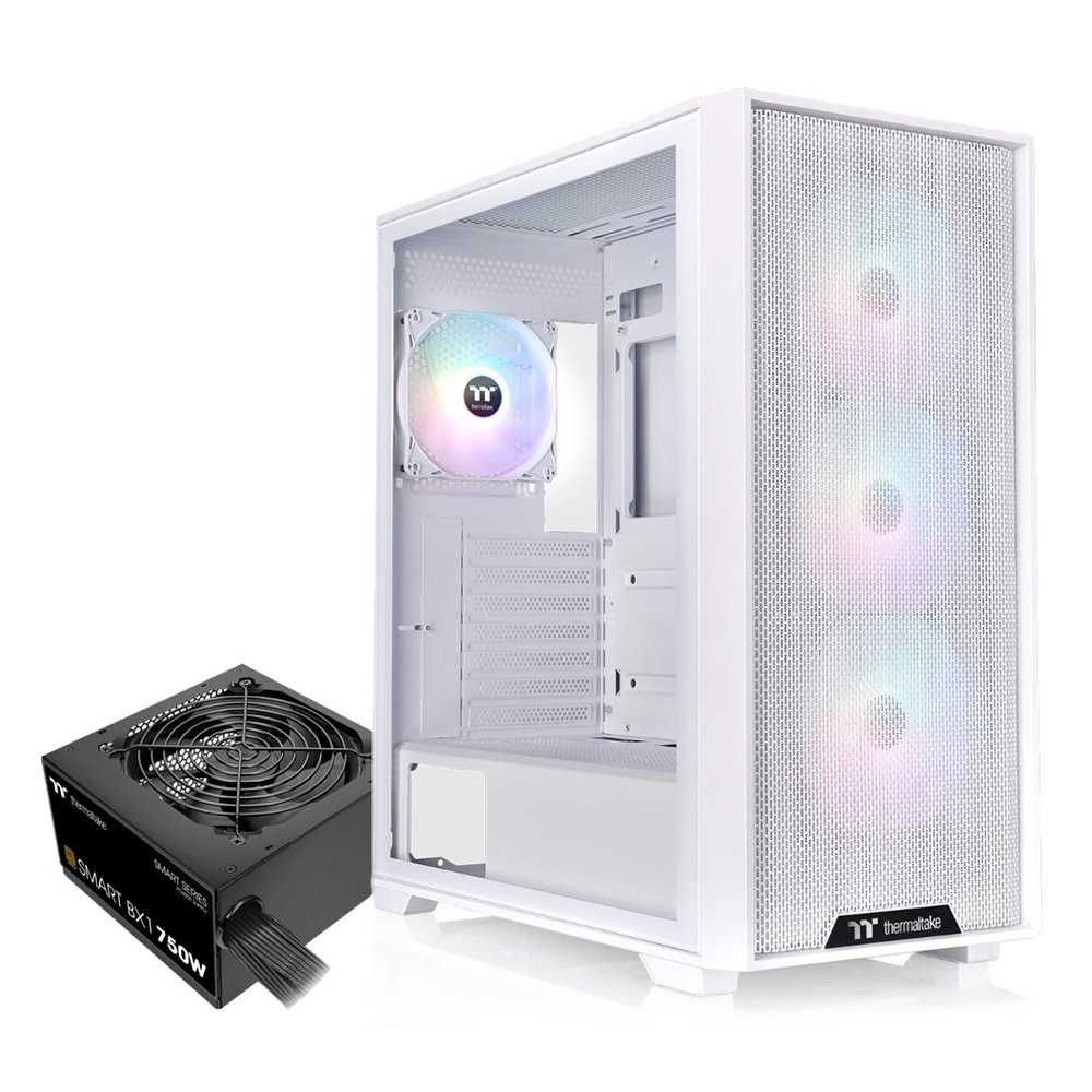 GAB THERMALTAKE H390 TG ARGB FAN*4 E-ATX 750W