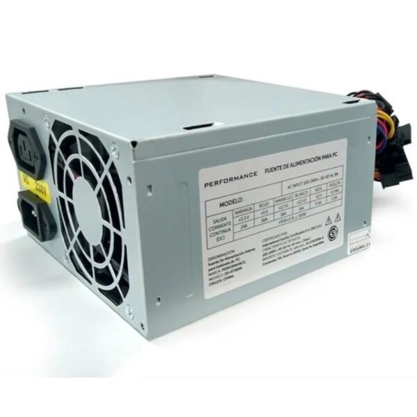 FUENTE 600W PERFORMANCE ATX600 OEM