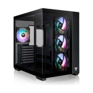 GABINETE THERMALTAKE VIEW 380 TG ARGB BLACK 4*FAN