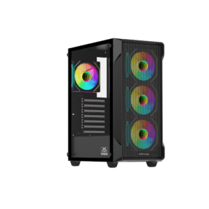 GABINETE ARKHAM VORUS 4*FAN ARGB ATX