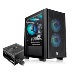 GABINETE THERMALTAKE VERSA H16 TG ARGB FAN*3 M-ATX 650W