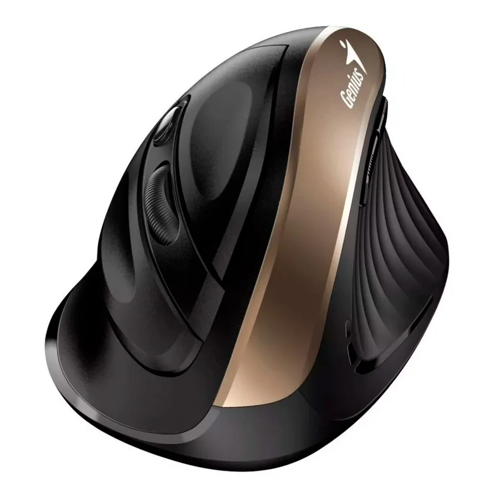 MOUSE GENIUS ERGO 8250S CHAMPAGNE GOLD VERTICAL