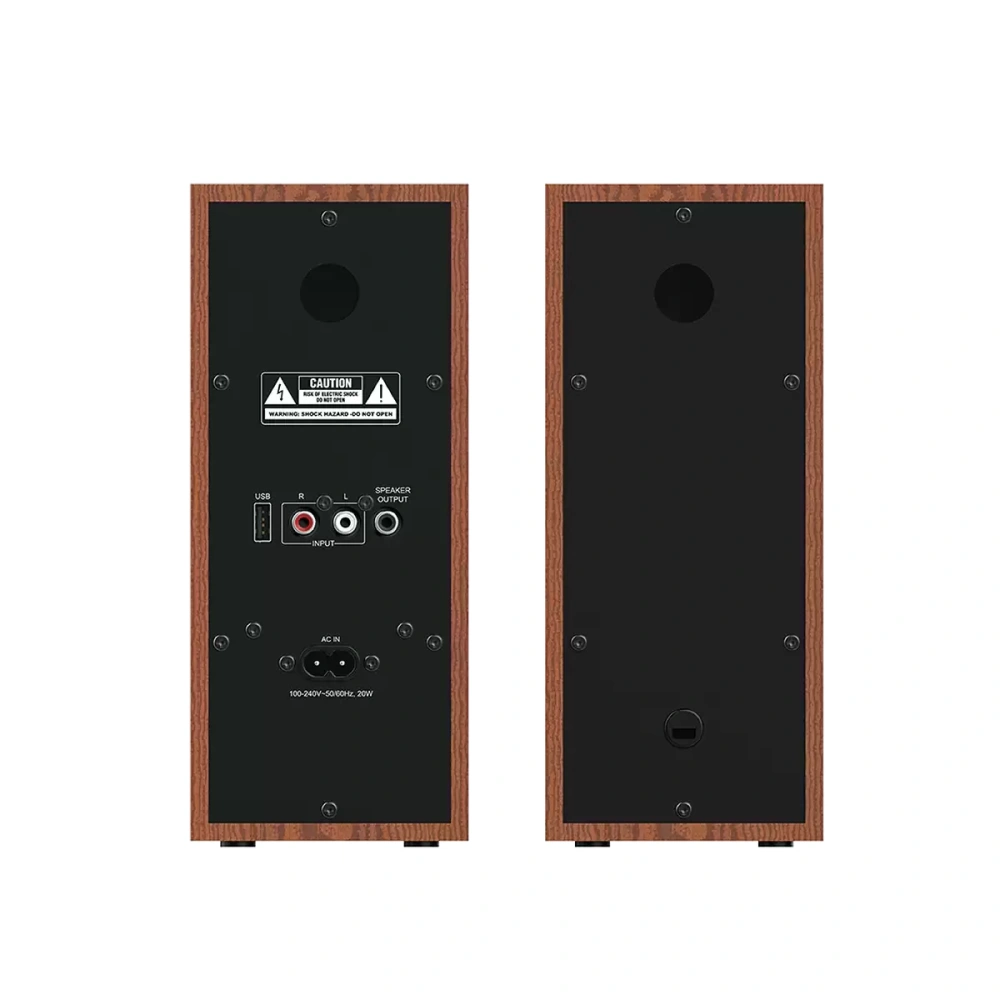 PARLANTES GENIUS SP-HF800BT BT5.3 WOOD 220V - Image 2