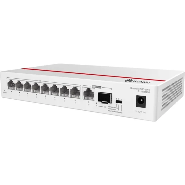 SWITCH 8P EBG GB 1SFP+ GE | Qos Technologies