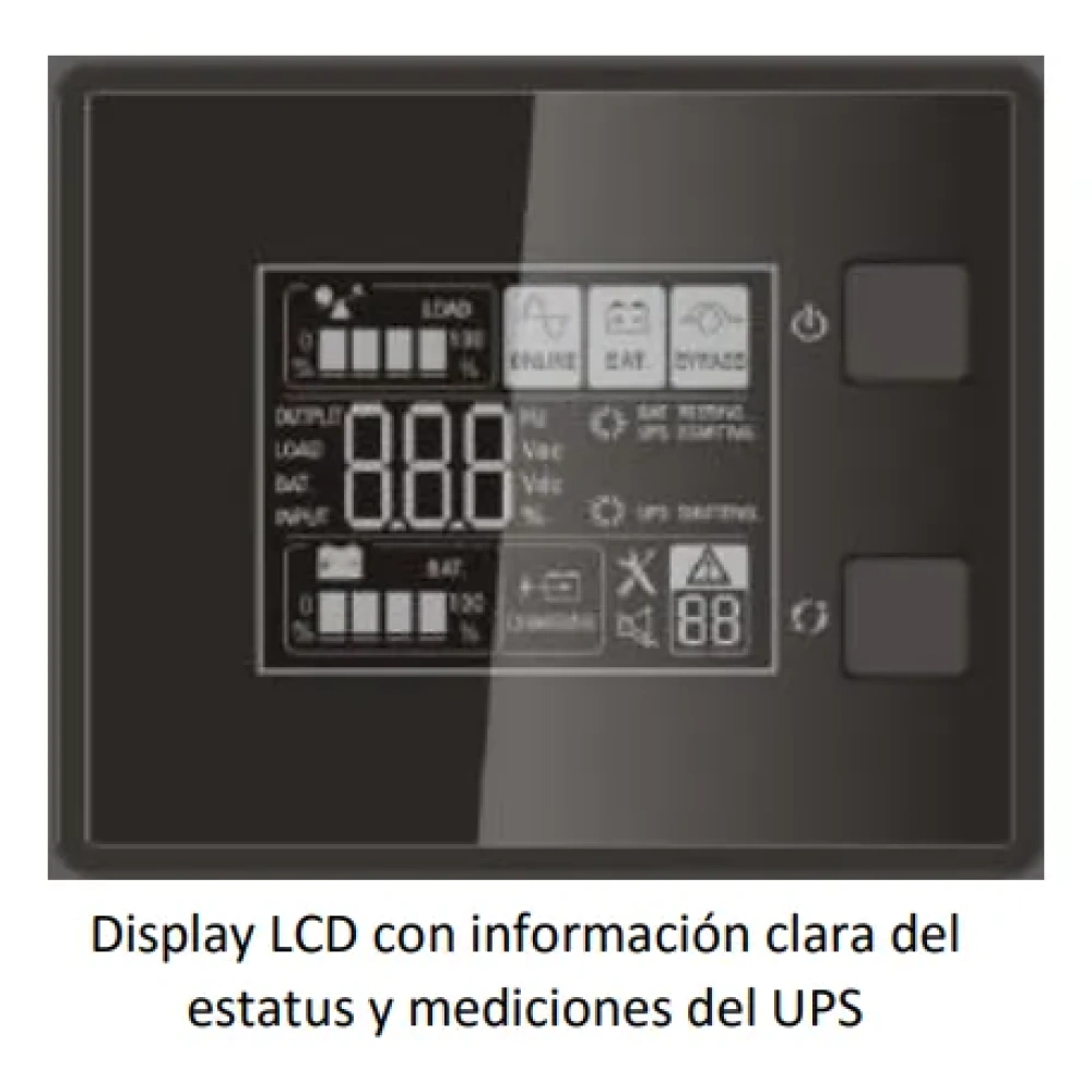 UPS EATON ONLINE DX 1000VA/230V TORRE - Image 3