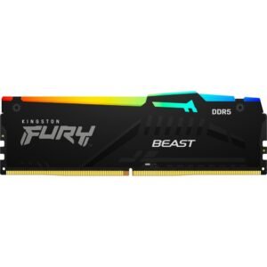 DDR5 16GB KINGSTON 6000MHZ FURY BEAST BLACK RGB