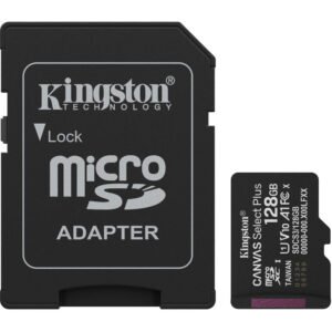 MICRO SD 128GB C10 KINGSTON CANVAS SELECT PLUS G3