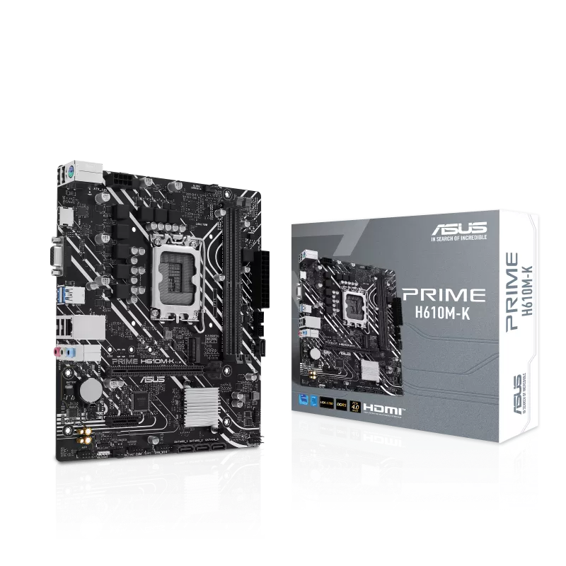 MOTHERBOARD ASUS S1700 PRIME H610M-K DDR5 BOX M-ATX - Image 5