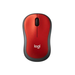 MOUSE LOGITECH M185 WIRELESS ROJO
