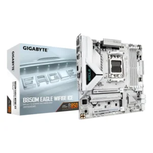 MOTHERBOARD GIGABYTE AM5 B850M EAGLE WIFI6E ICE DDR5 BOX