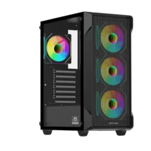 GABINETE ARKHAM VORUS ECO 4*FAN ARGB ATX
