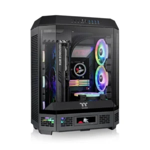 GABINETE THERMALTAKE THE TOWER 600 BLACK 2*FAN