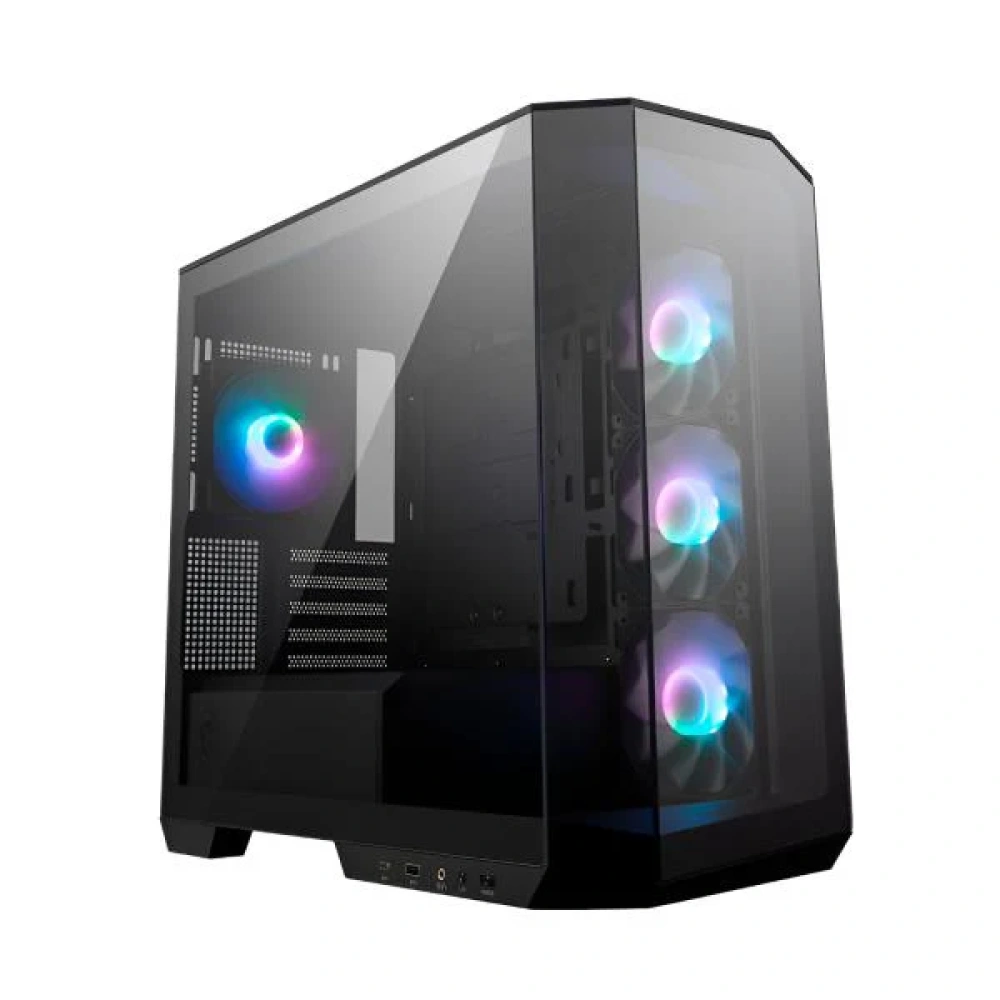 GABINETE MSI PAG PANO M110A BLACK FAN RGB SIN FUENTE