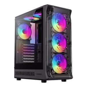 GABINETE GAMEMAX STARLIGHT 2 AB 6 COOLER ARGB E-ATX