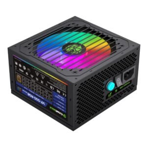 FUENTE 500W GAMEMAX 80 PLUS BRONZE VP-500-M-RGB
