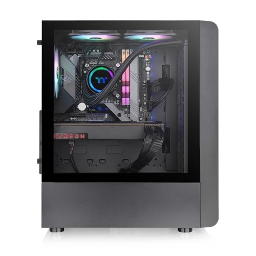 GABINETE THERMALTAKE S200 TG ARGB BLACK 4*FAN - Image 4