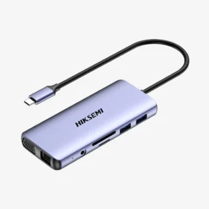 HUB HIKSEMI DS11 USB-C A USBX4 HDMIX1 RJ45X1 VGAX1