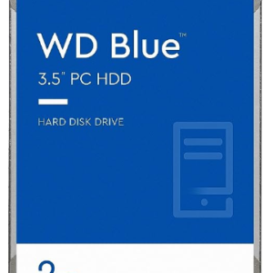 HD 2TB WD BLUE 3.5 SATA 5400 64MB