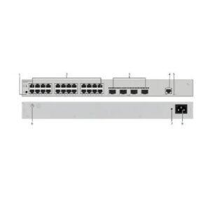 SWITCH 24P HUAWEI EKIT S220-24T4X L2+ 4SFP+