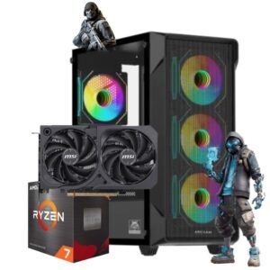PC GAMER RYZEN 7 5700G RAM 16GB RGB NVME 512GB RTX 5050