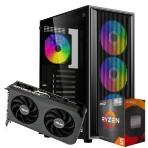 PC GAMER RYZEN 5 8400F RAM 16GB RGB NVME 512GB RTX 5050