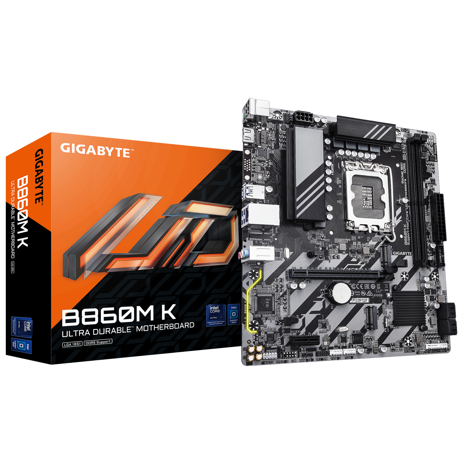 MB GIGABYTE S1851 B860M K DDR5 BOX M-ATX - Image 2
