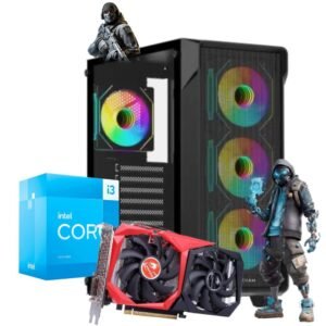 PC GAMER INTEL I3 GEN 13 16GB RGB DDR5 NVME 512GB RTX 2060