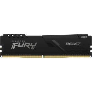 MEMORIA RAM UDIMM KINGSTON FURY BEAST 16GB DDR4 3200 MHZ CL16 1.35V SINGLE NEGRO