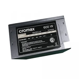 FUENTE CROMAX KC-DDA-600 600W STANDARD ATX FIJO