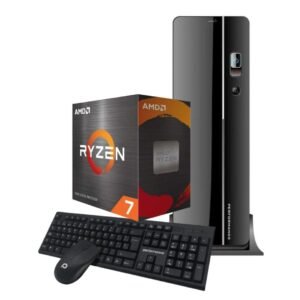 PC AMD RYZEN 7 5700G RAM 16GB NVME 256GB GAB SLIM TECLADO Y MOUSE