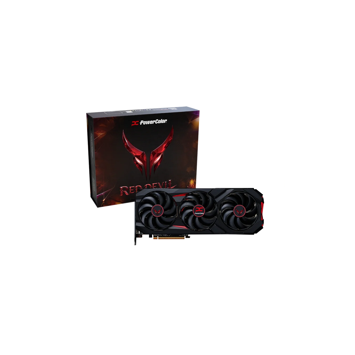 PLACA DE VIDEO POWERCOLOR RED DEVIL AMD RADEON RX 9070 XT 16GB GDDR6